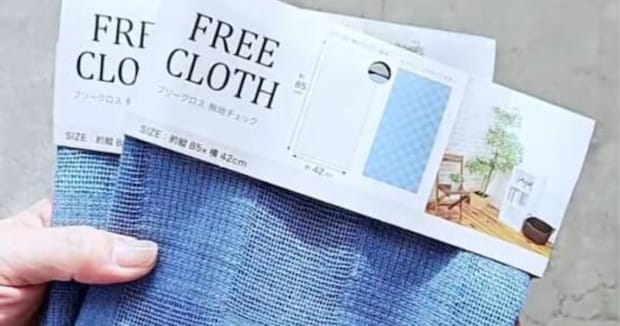 「洗っちゃダメ」なセリアの布2枚→あえて洗ったら……「いやマジで天才」　“驚きの完成品”に「すごくステキ」「販売してほしい」