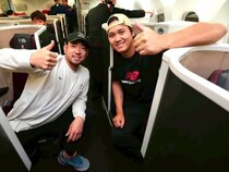 侍ジャパン・菊池雄星がマイアミで開催した“まさかの朝食会”→よく見ると……　ツッコまれるメンバーに「1人だけ」「面白すぎる！」【WBC】