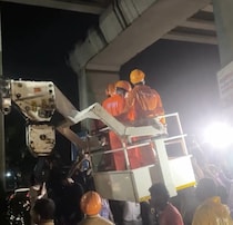 15メートルの支柱の上に2週間も取り残されたのは“まさか”の……　地下鉄まで止めての救出劇に“53万いいね”の反響【海外】