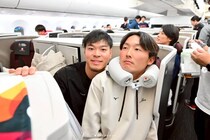 「吹いたｗ」【WBC】侍ジャパンをマイアミで迎えたのはまさかの……　驚きの珍客に「思わず声出た」「満喫してる」【阪神 佐藤輝明・森下翔太】