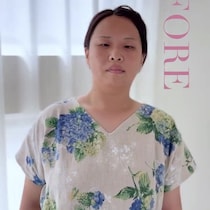 「息子さんですか？」夫の母親だと間違われた30代女性→プロが選んだ服を着たら…… まさかの姿に「こんなに変わるものなのですね！」