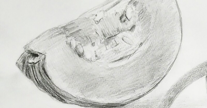 「1年でここまで」 ←中2の絵 中3の絵→ 野菜をデッサンしたら……“劇的な成長”に「上手くなりすぎ!」「努力したんだろうな」