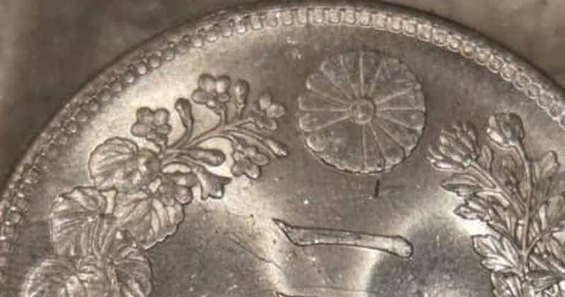 明治時代の“未使用銀貨”を購入→ピカピカなのに一目で“訳あり”だと分かる写真が120万表示　「うわぁぁぁ！」「もったいないもったいない」