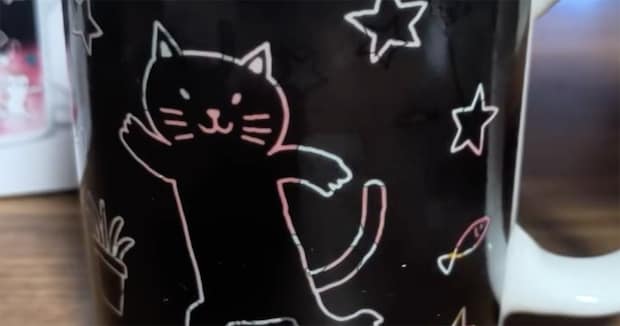 ダイソーで買った330円マグカップ→飲み物を注ぐと……「すごっ!」“まさかの光景”に「即買いしとけばよかった」