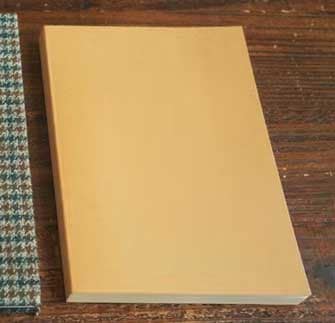 お気に入りの布と無印アイテムで“手作りノート”を作ると……　素敵な仕上がりに「なんて美しいの」「いつか挑戦してみたい」