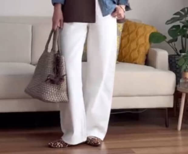 50代女性、ユニクロアイテムで組んだセンス大優勝の春コーデに称賛「すぐに真似します」