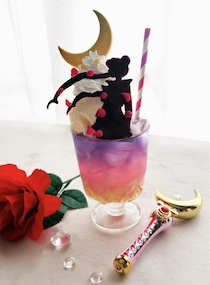 「セーラームーン作者の誕生日」ファンが作った“特製クリームソーダ”が話題……　セーラームーンチョコの作り方も伝授！