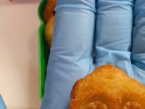 冷凍のアンパンマンポテト→揚げたら……　「今日初めて気づいた」まさかの光景に驚き