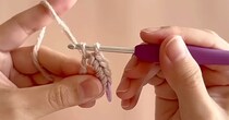 ダイソーのアクリル毛糸、かぎ針でサクサク編むとこうなる→「天才です！」「とっても可愛い！」「たくさん編みたい」