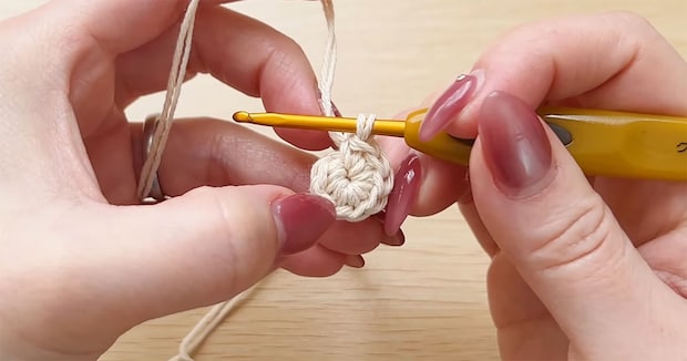 セリアの毛糸をかぎ針でしっかり編んでいくと……　完成した“便利アイテム”に「とても可愛くて素敵」「センス良すぎる」