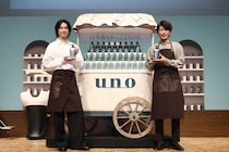 山﨑賢人さん・藤木直人さんも登場！　「賢人くんの活躍が親戚のおじさんみたいに嬉しい」「藤木さんと話しすぎて撮影に集中できてなかった（苦笑）」　uno「4D オールインワンシャンプー」新TVCM発表イベントレポート