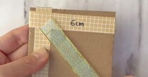 ただの段ボールに針を刺し、リボンを巻いていくと……　「天才だ」まさかの完成品に「思いつく人すごい」「これは作りたい」