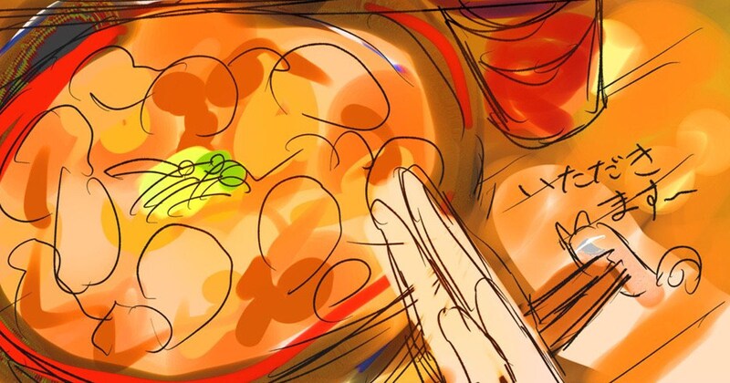 中学生がざっくり描いた絵→本気で描き込むと……「何が起こったんだ」　衝撃の仕上がりに「エグい」「宮崎駿さんかな」