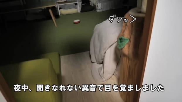 深夜2時に隣の部屋から“異音”→何事かと見に行くと……　「笑い止まらんww」まさかの光景に「なにしとんww」