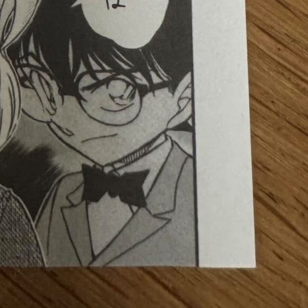 夫に『名探偵コナン』のメモ帳を渡したら……　まさかの光景に「なにこれ欲しい」「考えた人天才ですね」