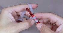 ダイソーの毛糸、たった1玉をかぎ針でサクサク編むだけでこうなる→「とっても素敵」「すぐ買いに行きました！」