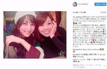 石川恋、本物のビリギャル・小林さやかと仲良し2ショット　「大好きなお姉ちゃん的存在！」