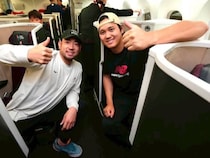 侍ジャパン・菊池雄星がマイアミで開催した“まさかの朝食会”→よく見ると……　ツッコまれるメンバーに「1人だけ」「面白すぎる！」【WBC】