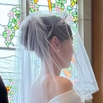 【画像】とんでもない花嫁姿