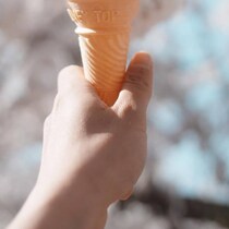 【画像】アイスのような桜