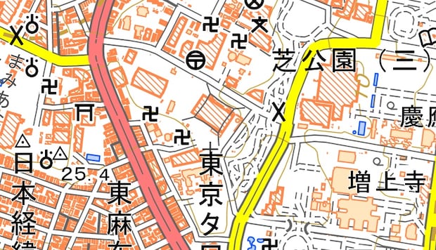これはすごい……! 「東京タワー」周辺を“年代別”に比較→“約80年”の激変に思わず仰天