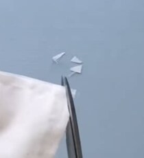 布をザクザク切って縫い合わせると……　完成した驚きの一品に反響「早速作ってみます」「使い勝手も良さそう」