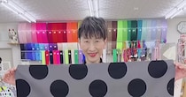 四角い2枚の布→ぐるっと縫って裏返すだけで……　老舗手芸店が教える“まさかのアイテム”が123万再生