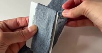 思い出の“子ども服”をカット→厚紙にぐるぐる巻き付けたら……　ママの簡単リメイクに「素敵すぎます」「泣けちゃう」