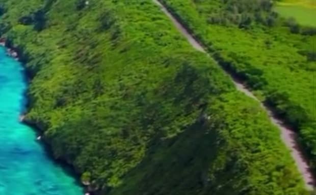 沖縄でドローンを飛ばしていたら……「奇跡撮れました」　とんでもない光景に「なんですか！これは！」「ミラクルだー！」