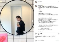 元大関若嶋津＆高田みづえの美人娘、第1子妊娠で“顔出し夫”とのマタフォト　100枚近く撮影したこだわり作に「夫も髭を伸ばし」