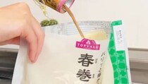 春巻きの皮をカフェオレに浸すだけで……驚きのアイデアレシピが1000万表示超え「簡単なのに美味しそう」「これは斬新」