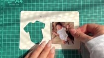 捨てられないベビー服→ダイソーアイテムで“切らずに”変身　「すごいアイデア」「さっそくやって見ます！」と135万再生