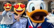 子どもの初ディズニーを家族で満喫→駐車場に戻ったら……　230万表示の驚きの光景に「粋すぎてもう…」「レアオブレアだと思います」