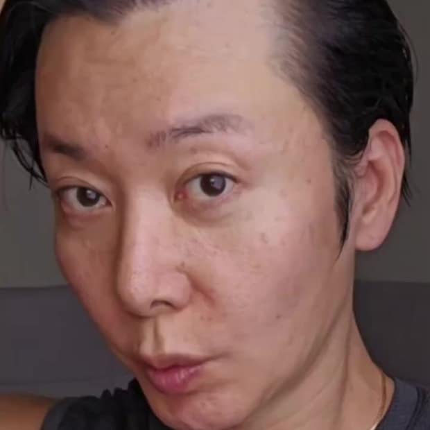 すっぴんの男性→“セザンヌだけ”でメイクしたら……　衝撃の仕上がりに「もうズルいって」「ほんと女優さんみたい」【海外】