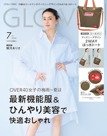 付録はミッキーマウス×コールマンのトートバッグ！　『GLOW』2026年7月号発売