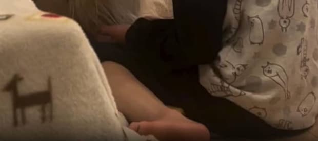 ママに叱られた息子→泣いていると愛犬が…… 1600万再生の“まさかの行動”に「涙が出ました」「なんて優しいボディガードさん」