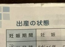 【画像】母子手帳の中身