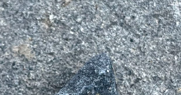 庭に砂利を敷いていた女性→混ざっていた石をよく見ると……「なに！？」　驚きの光景に「お宝に認定です」