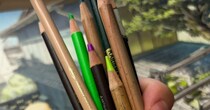 プロの絵描きが色鉛筆で街並みを描いたら……「わあ！」まさかの光景に「こんな表現ができるなんて…」「？？？？？」