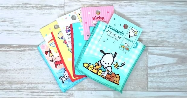 ダイソーで買ったスリムハンカチ→縫わずに作れる“便利アイテム”に「ナイスアイデア」「大人も子どもも使えますね」
