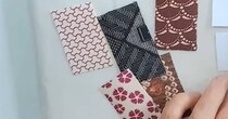 着物のハギレをビーズに巻き付けていくと……　華やかなおしゃれアイテムに「感動」「これもかわいいですねぇ!!」