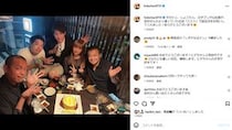 中山秀征、志村けんさん常連の店で誕生日会　タカトシや中川翔子、元芸人らが参加