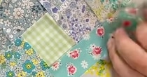 使い道がない小さなハギレ→集めて重ねていくだけで……　「これは可愛い！！」「凄いです」驚きの完成品が話題