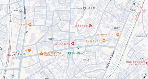 宮城県にある塩釜駅→その東側は……「紛らわしい」　地元民も困惑する駅名に「東も本もありますね」