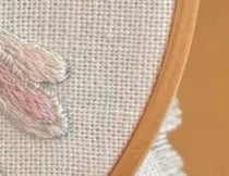 【画像】完成した刺しゅう（全体を見る）
