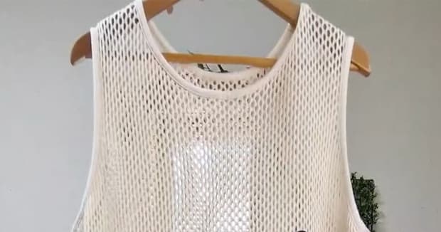 夫から「さすがに無理」と言われた500円のワンピース→妻が着てみると……　驚きの姿に「センスの塊」「値段なんて関係ないんだ」