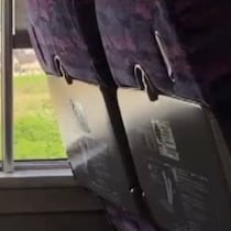 新幹線で、ふと窓の外を見たら……　衝撃の光景に「ほわあーー不思議！！」「初めて見ました！」