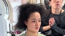 【画像】高校入学を機に縮毛矯正をした女の子