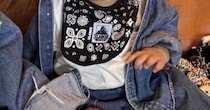 使わなくなった子どものスタイ→切らずに、手で縫い合わせたら……「ひゃー!!」　驚きの仕上がりに「て、天才すぎる…！」