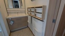 中古住宅の“激狭な洗面室”→DIYで収納を作ると……　驚きの変化に「素敵すぎる」「センスがずば抜けてます」